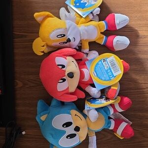 Sonic The Hedgehog Plush Toys